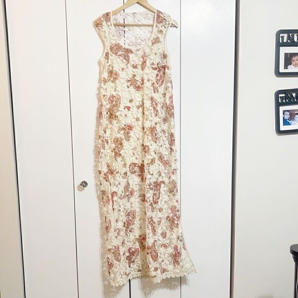 Free People Lilly Lace Maxi Dress Size XS - Picture 4 of 5